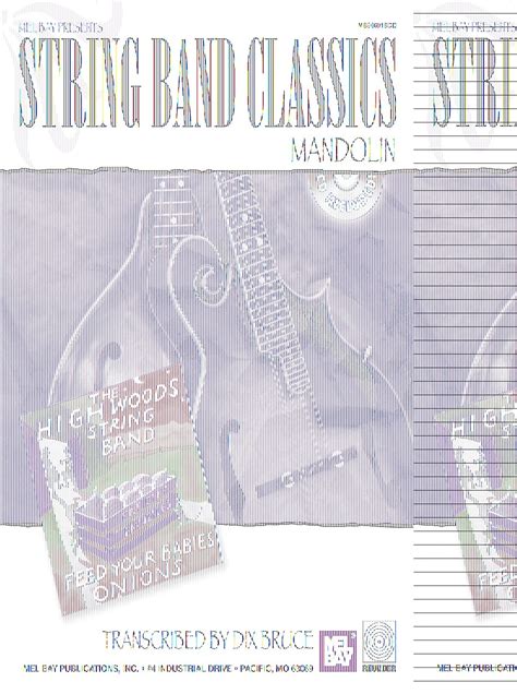 String Band Classics For Mandolin Fur Mandoline