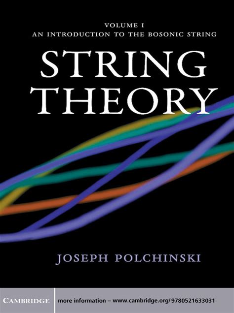 String Theory Volume I An Introduction To The Boso