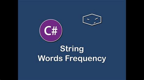 string words frequency in c YouTube