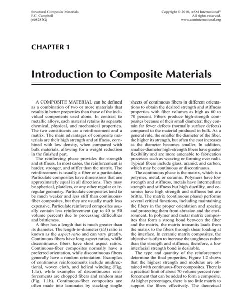 Structural Composite Materials 05287g F C Campbell All