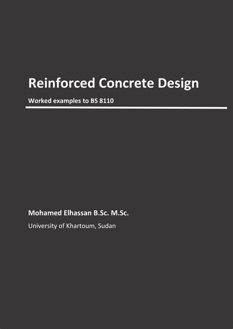 Download Structural Concrete Engineering Worked Examples Students Tata 