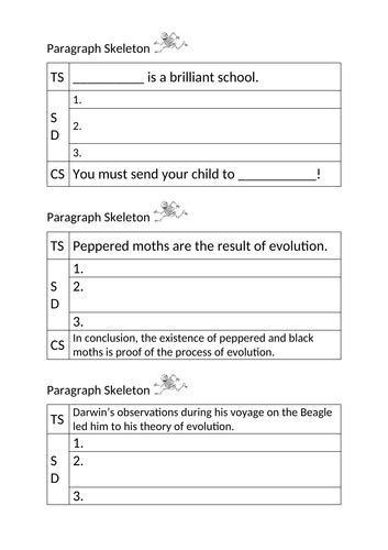 Structuring Non Fiction Paragraphs Using Spos The Writing Writing Revolution Templates - Writing Revolution Templates