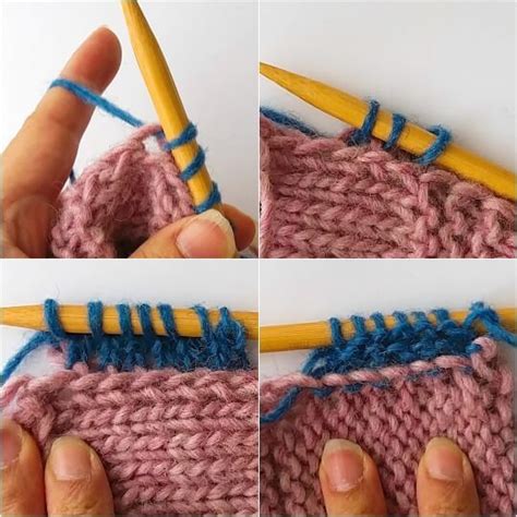 strumpstickning häl