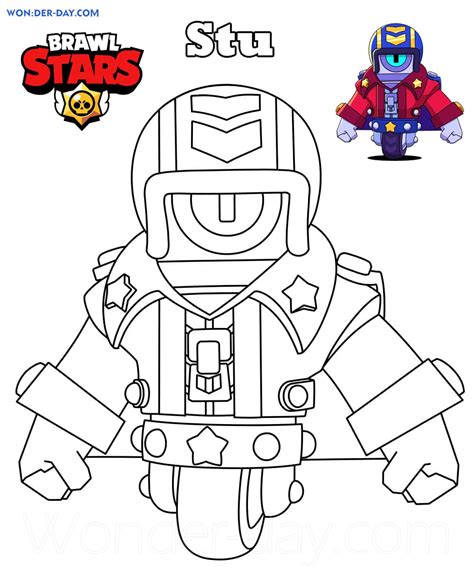 stu brawl stars coloring page Dibujo para colorear brawl stars …