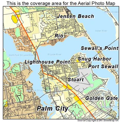 stuart florida map