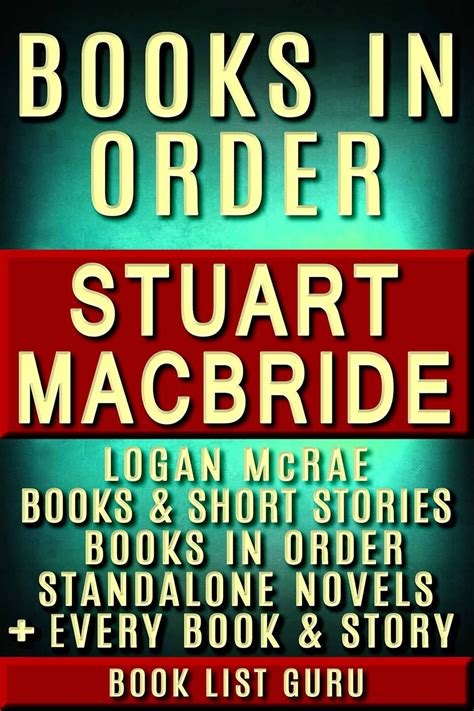 Stuart Macbride Books In Order