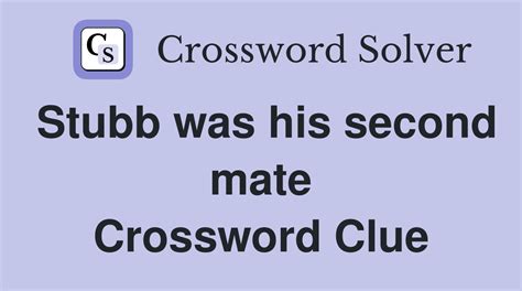 Stubb Second Mate