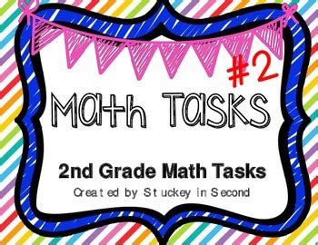 Stuckey In Second 2nd Grade Math Tasks 2nd Grade Performance Tasks - 2nd Grade Performance Tasks