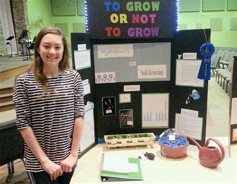 Student Discovers Green Thumb Growing Plants Without Water Hydroponics Science Experiment - Hydroponics Science Experiment