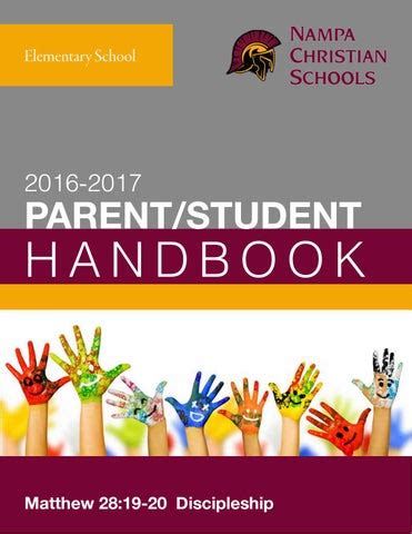 Student Handbook Proper Heading Elementary School - Proper Heading Elementary School