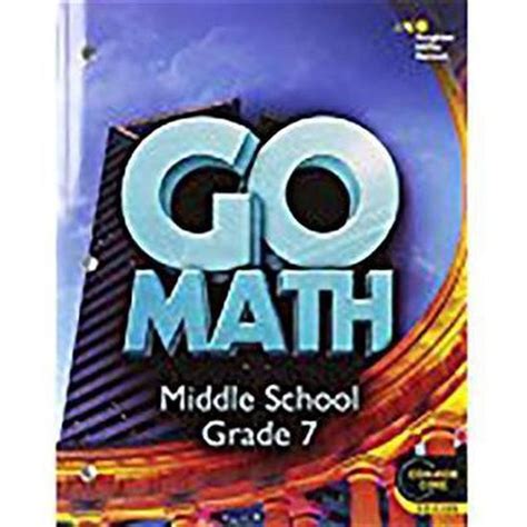 Student Interactive Worktext Grade 7 2014 Go Math Go Math Book 7th Grade - Go Math Book 7th Grade
