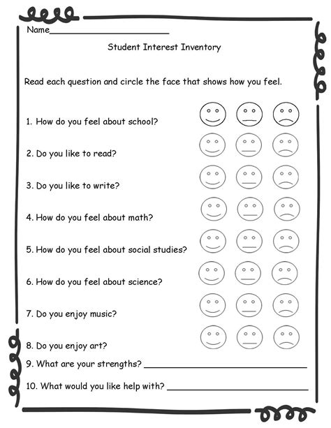 Student Interest Survey