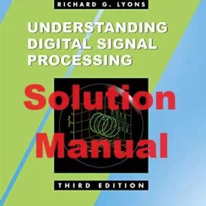 student solution manual digital signal processing