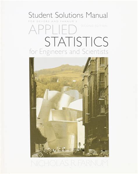 Student Solutions Manual For Devore And Pecks Statistics The Exploration And Analysis Of Data With Cd Rom 4th