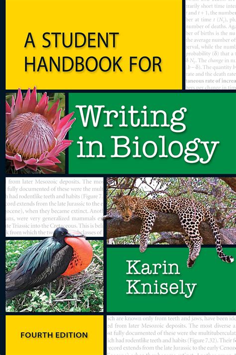 Read Online Student Handbook Writing In Biology 2Nd Edition 