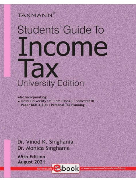 Read Student To Income Tax By Vk Singhania 