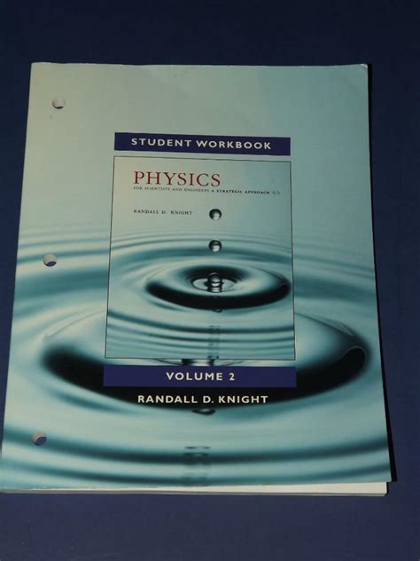 Read Online Student Workbook For Physics For Scientists And Engineers A 