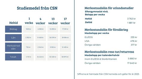 studera utomlands csn