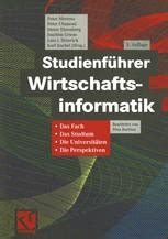 studienfuhrer wirtschaftsinformatik das fach das