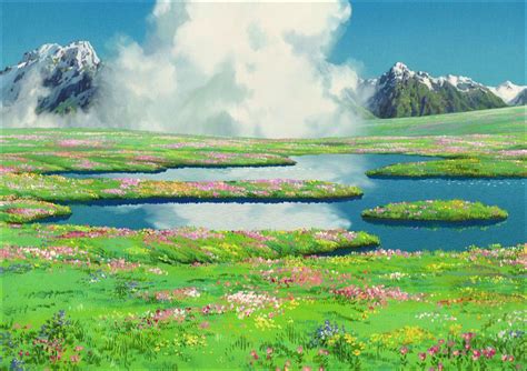 Studio Ghibli Landscape