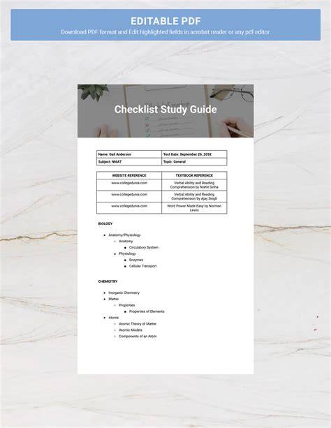 study guide and procedure checklist manual for kin