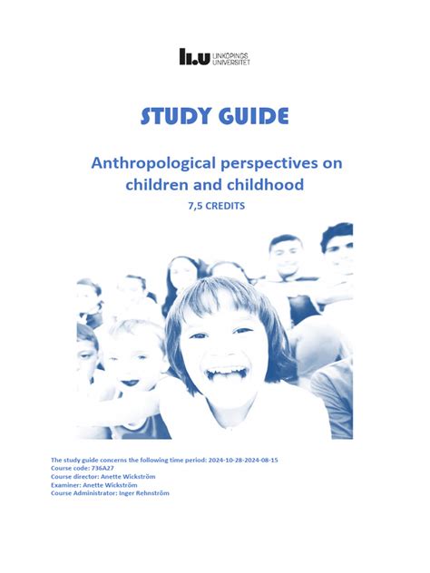 Study Guide For Children And Their Development