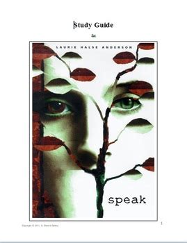 study guide for the speak