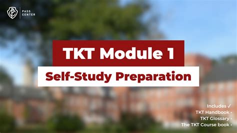 Study Guide For Tkt Module 1 Test