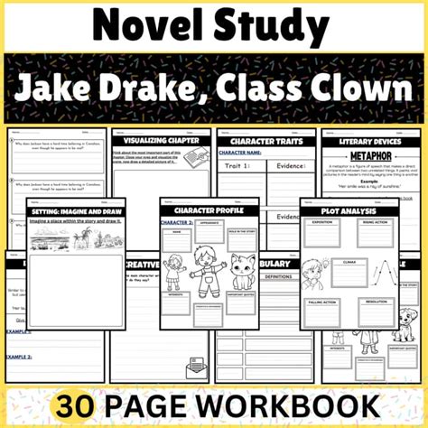 Study Guide Jake Drake Class Clown
