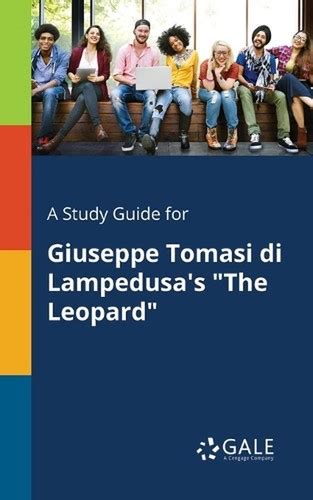 Study Guide To Tomasi Di Lampedusa S Il Gattopard