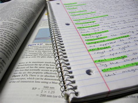 study notebook