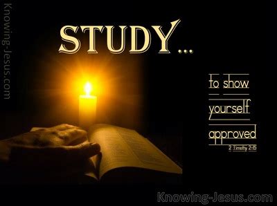 study to show yourself approved