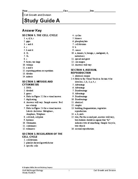Full Download Study Guide A Answer Key 