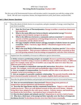 Full Download Study Guide Answer Key Environmental Science 