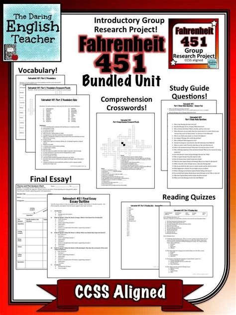 Full Download Study Guide Answers Fahrenheit 451 