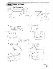 Read Online Study Guide Area Of Parallelograms Answer Key 