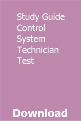 Download Study Guide Control System Technician Test 