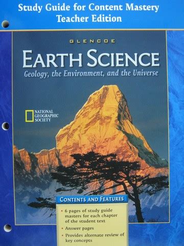 Full Download Study Guide For Content Mastery Answer Key Earth Science 