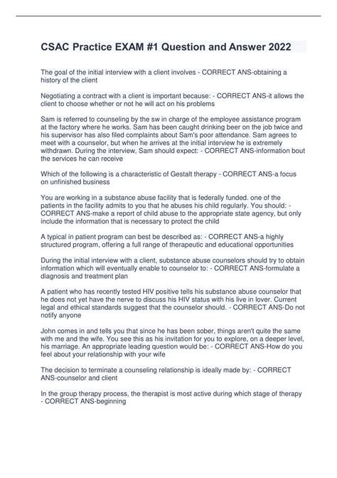 Full Download Study Guide For Hawaii Csac Exam 