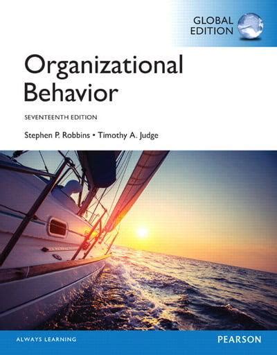 Read Study Guide For Organizational Behavior Robbins 