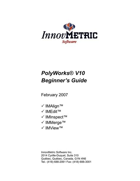 Read Study Guide For Polyworks 