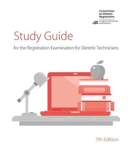 Download Study Guide For The Registration Examination Dietetic Technicians 