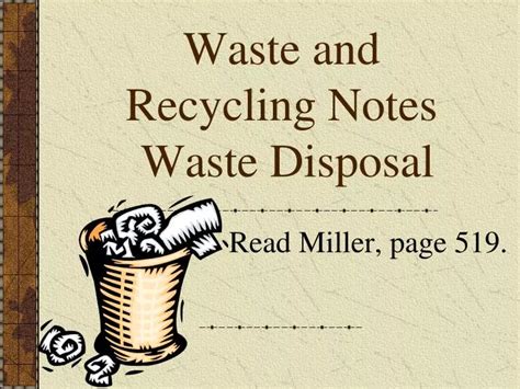 Read Online Study Guide For Waste Management Recycling Notes 