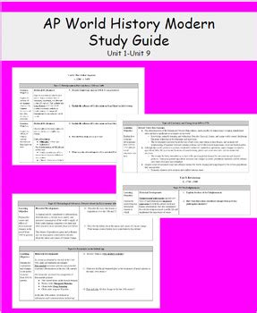 Read Study Guide For World History 