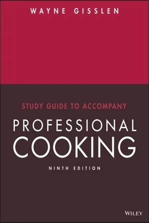 Read Study Guide Professional Cooking 