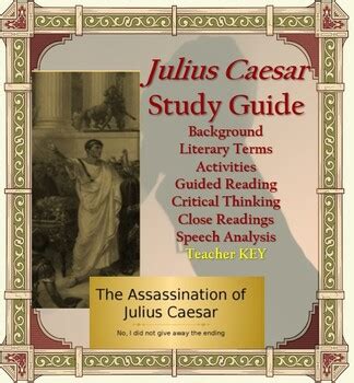 Read Study Guide Questions Julius Caesar 