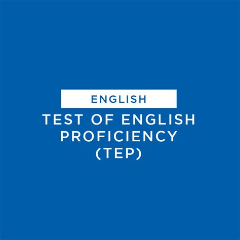 Read Study Guide Test Of English Proficiency Tep 