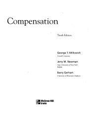 Full Download Study Guides For Compensation Milkovich 10Th Edition 