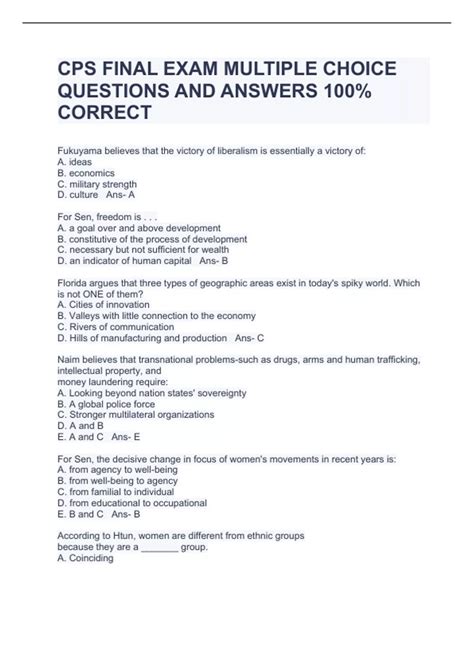 Read Online Study Guides For Cps Exam 