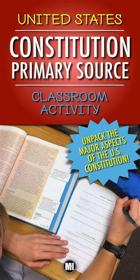 Studying The Constitution With Primary Sources National Archives Primary Source Worksheet - Primary Source Worksheet